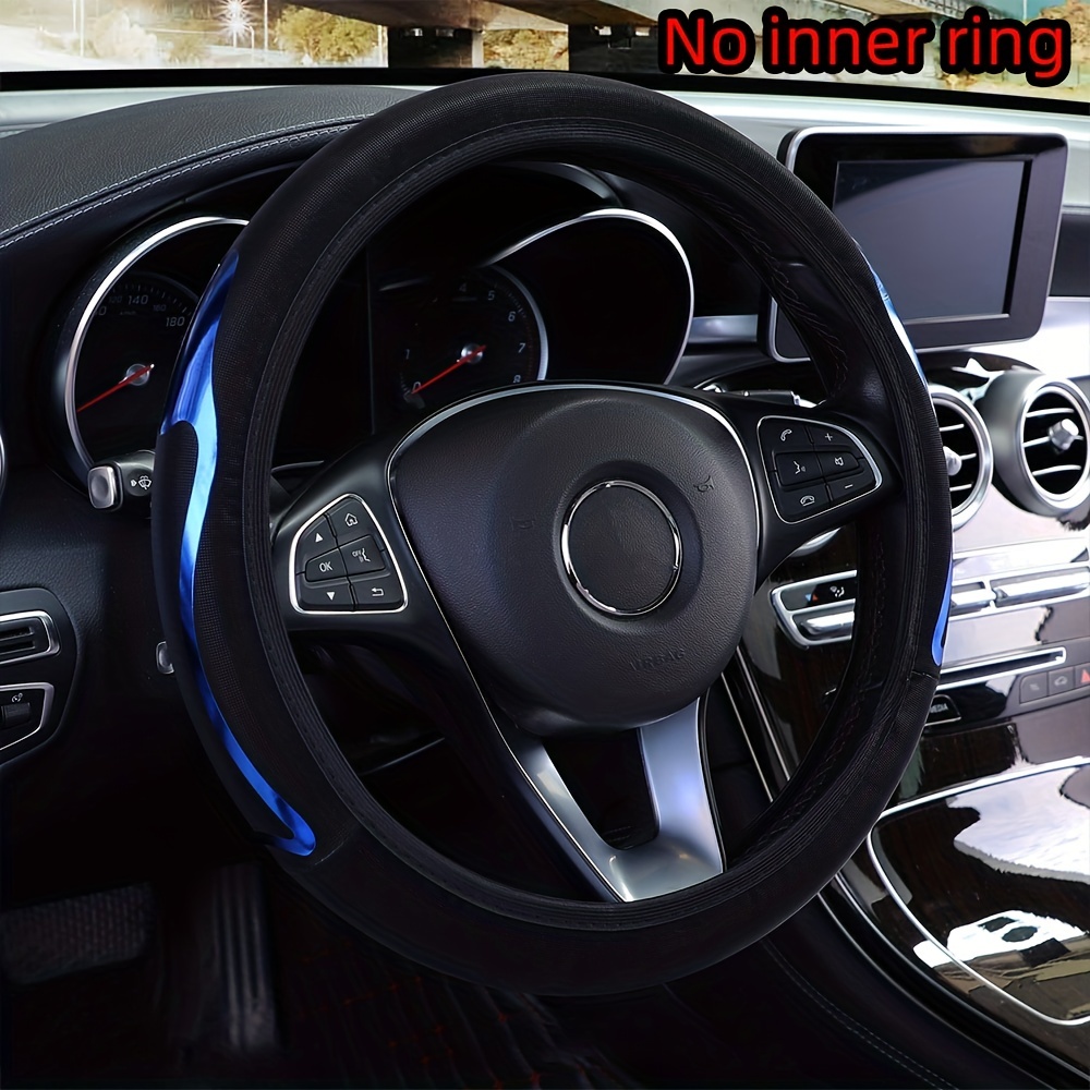 

Upgrade Your Car With This Stylish & Comfortable Dynamic Pu Leather Steering Wheel Cover - 37-38cm