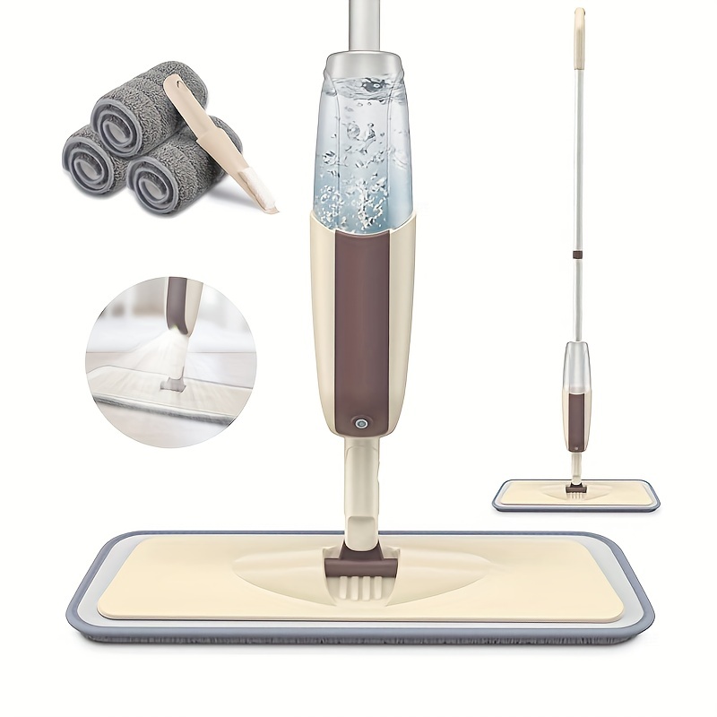 Magic Spray Mop Wooden Floor with Reusable Microfiber Pads 360 Degree  Handle Home Windows Kitchen Mop Sweeper Broom Clean Tools - AliExpress