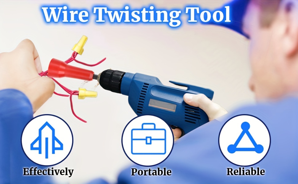 Wire Nut Twister Wire Twister Tool Wire Twisting Tool Spin - Temu