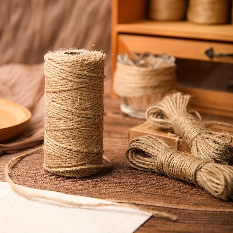 Wrapping paper with Jute Twine Baker Twine and tape- Brown Kraft