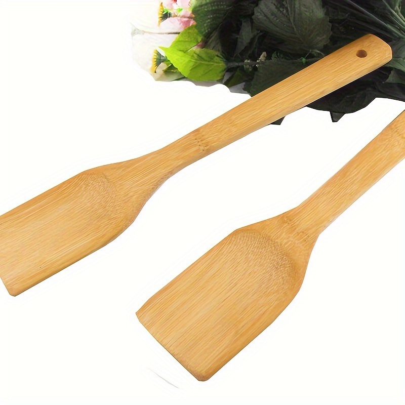 1 Unidad Utensilio Cocina Madera Espátula Opcional Cucharón - Temu