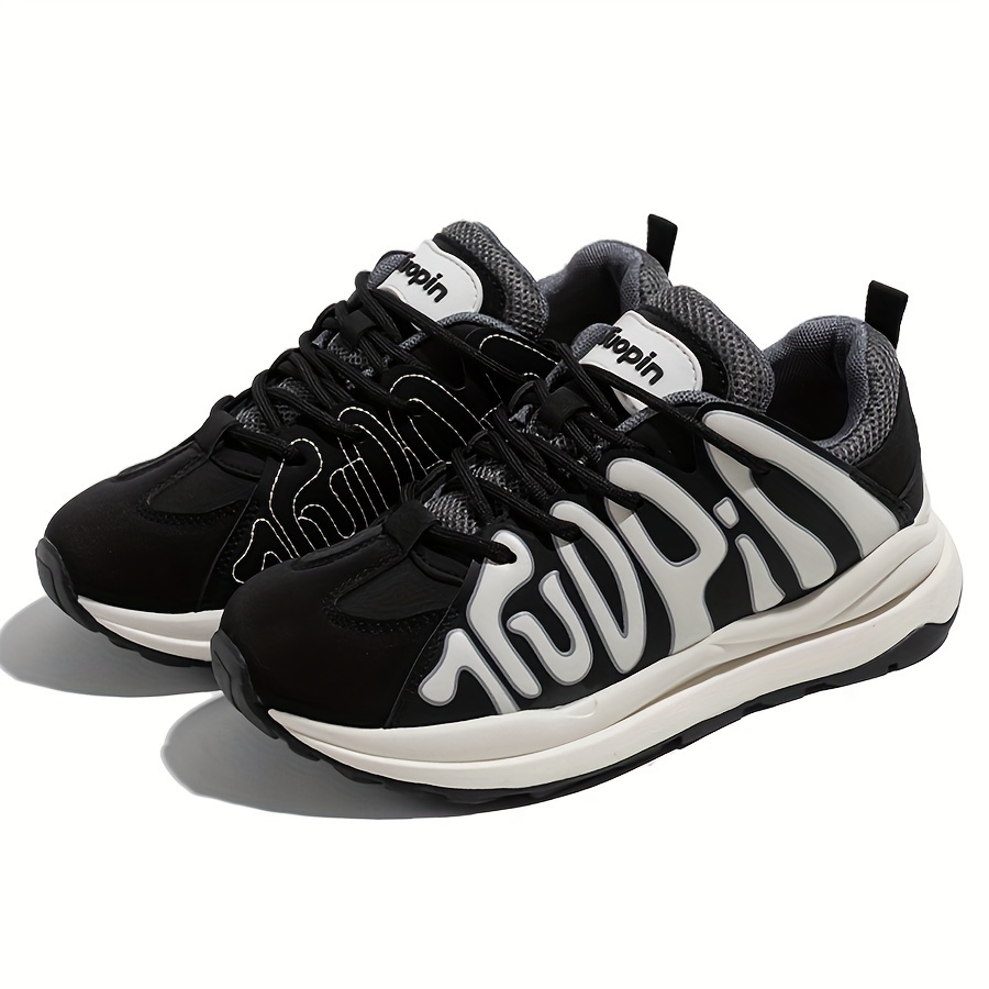 Color Block Octopus Sole Casual Sneakers Baskets De Course Temu