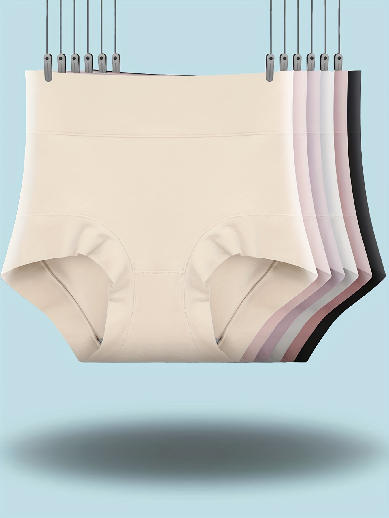 FallSweet No Show High Waist Briefs Underwear for Women