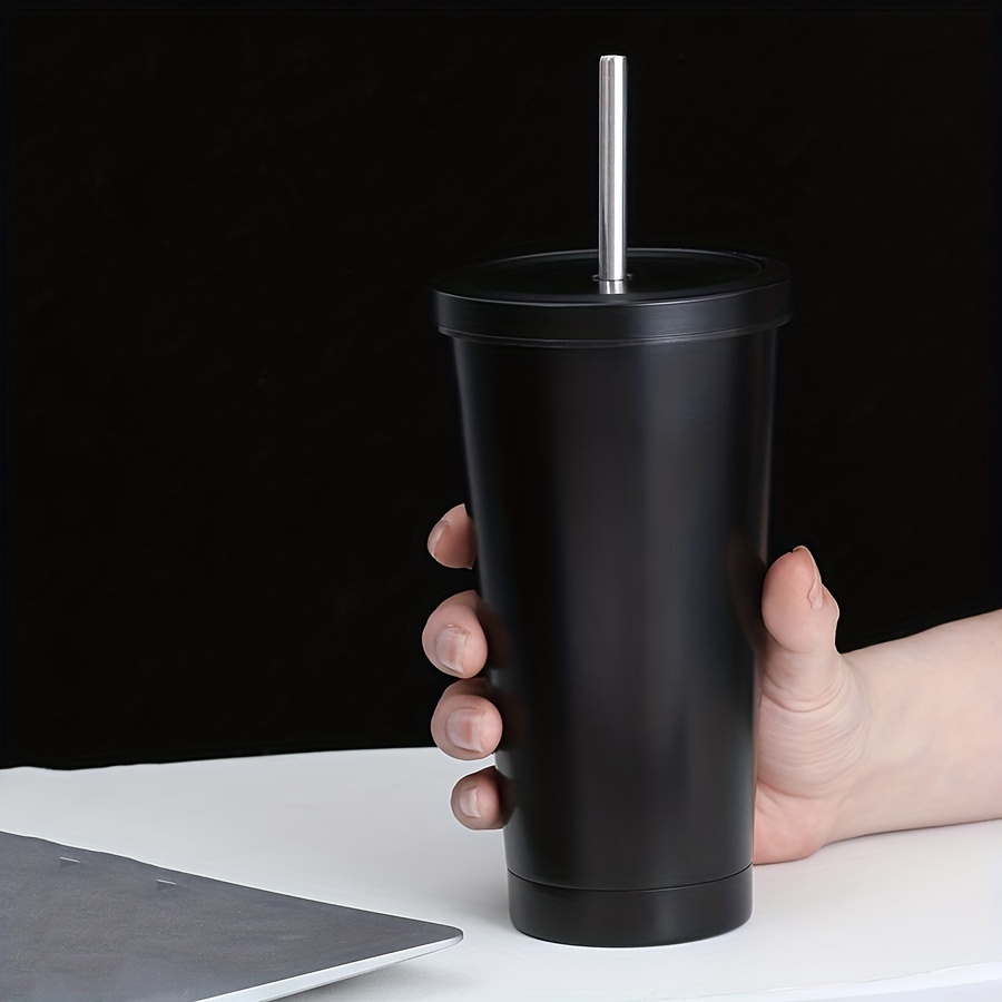 Mama Coffee Tumbler with stainless steel straw