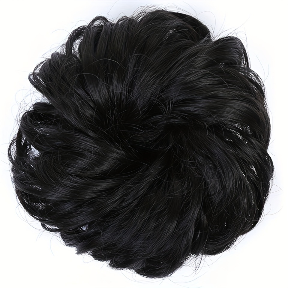 6 Inch Bouffant , Hair Piece, Wavy Curls, Synthetic , Ponytail, Women's Hair Additions For Women' Wear