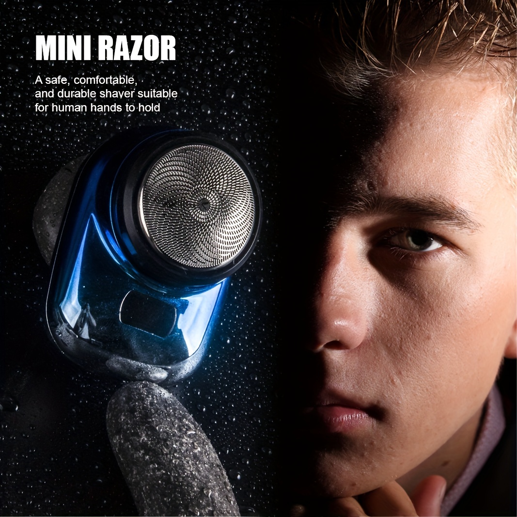 Mini Electric Shaver USB Beard Shaver Con Pantalla Digital - Temu Mexico