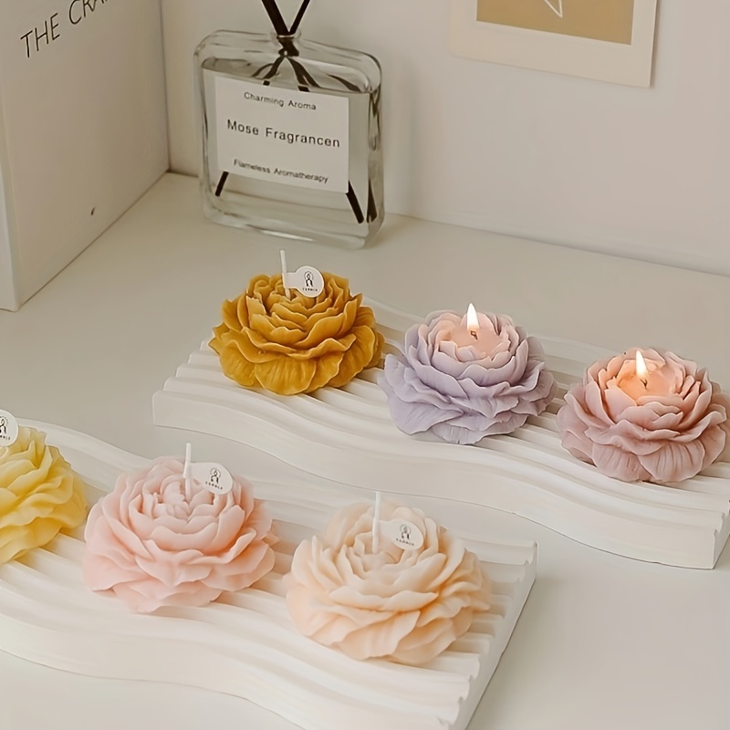 Velas aromáticas para el hogar, velas perfumadas de regalo para mujeres,  paquete de 2 velas de aromaterapia portátiles de 4.4 onzas para relajación