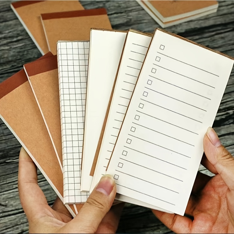 A4a5a6b5 Retro Loose leaf Notebook Simple Blank Kraft Paper - Temu