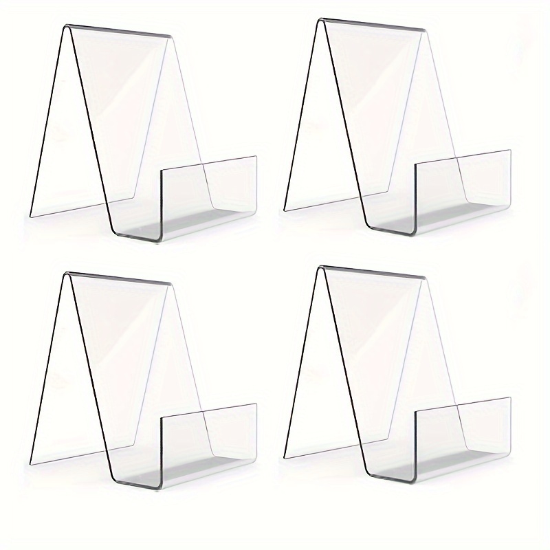 Clear Acrylic Greeting Card Holder Acrylic Book Stand - Temu