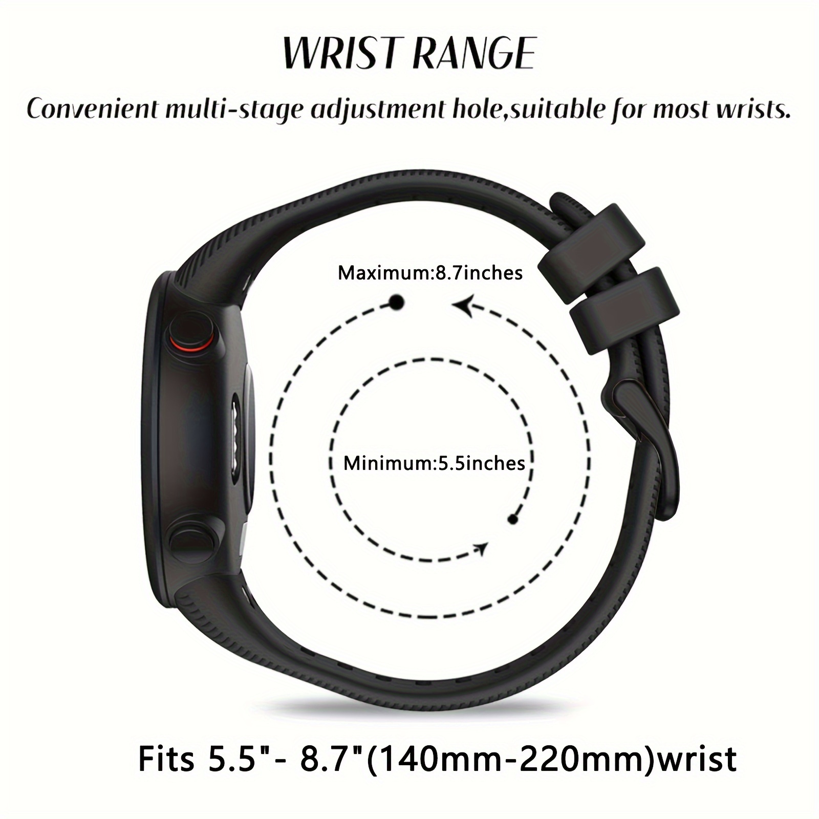 Compatible With Garmin Forerunner 45 Band Soft Silicone - Temu