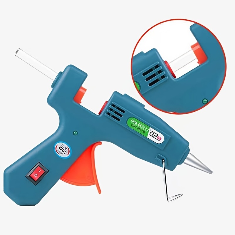 TOPIND Mini Hot Glue Gun for Kids with 40-Pcs Glue Sticks,High Temperature  Craft Hot Glue Gun Kit for DIY,Arts & Craft & Home Quick Repairs,20W (1-1)  : : Office Products