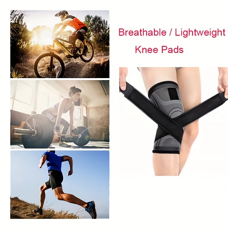 Men's Women's Strap Knee Pad Outdoor Sports Fitness - Temu