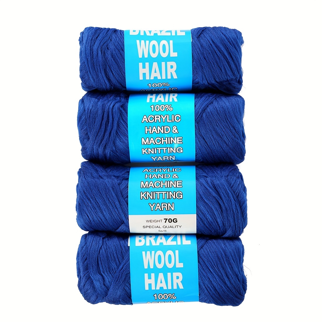 Youngther 100% Brazilian Wool Acrylic Yarn For African Jumbo