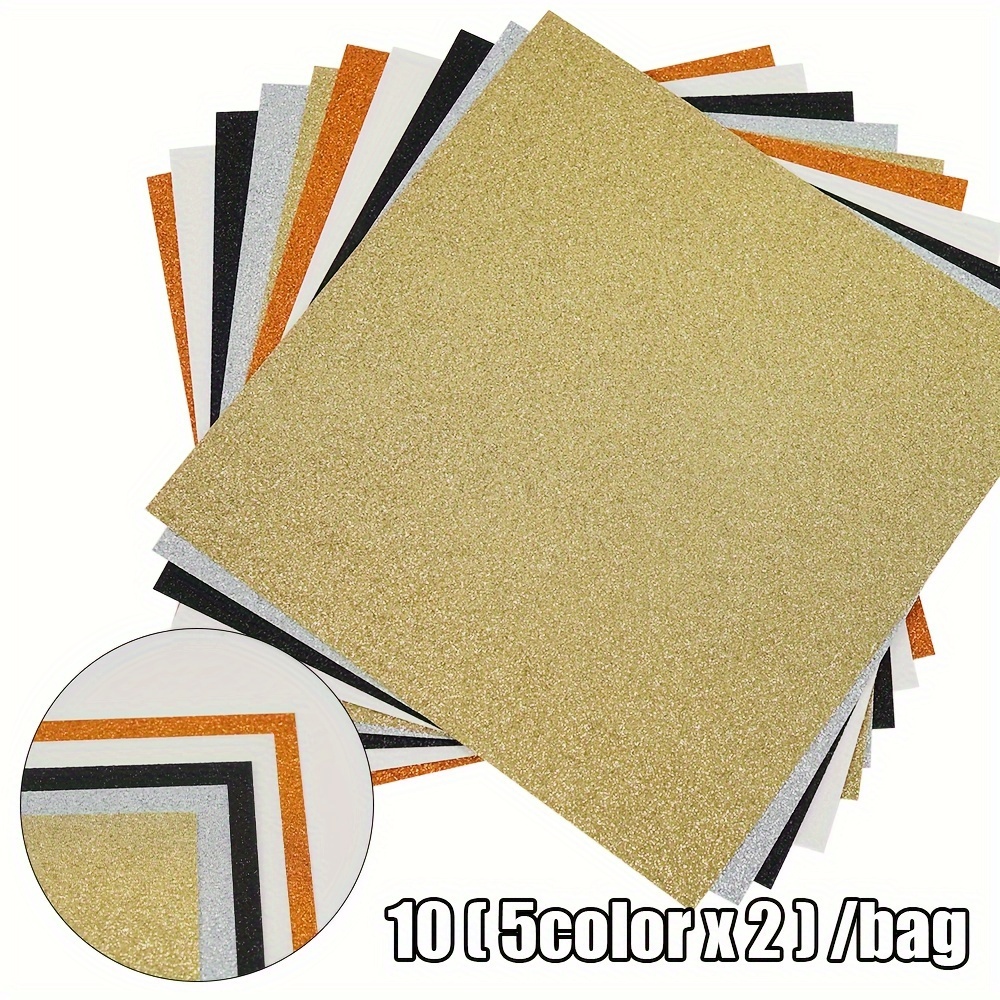 Glitter Cardstock Paper High Quality Glitter Paper For - Temu