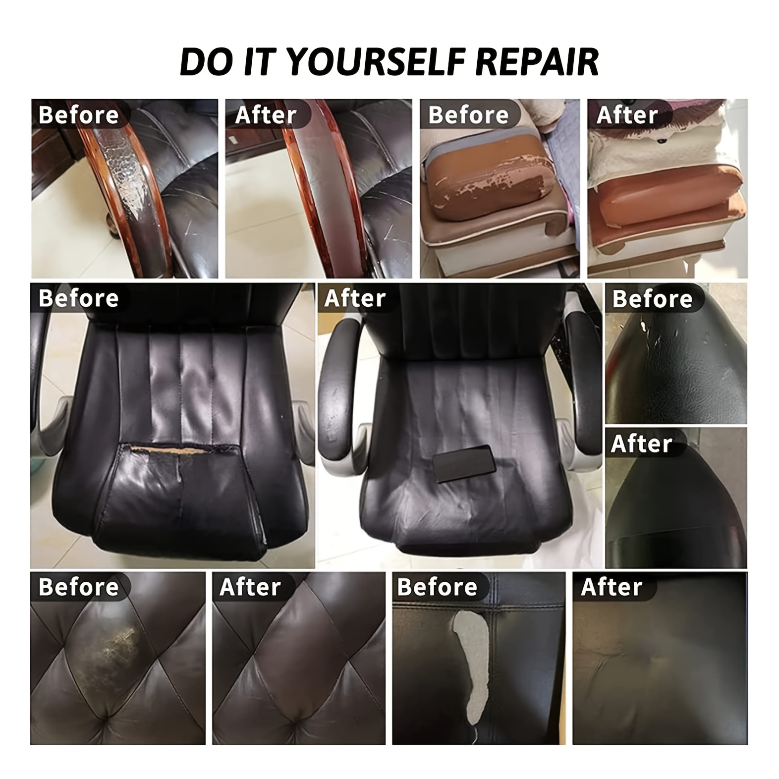 Restore Furniture Former Glory Self adhesive Leather Repair - Temu