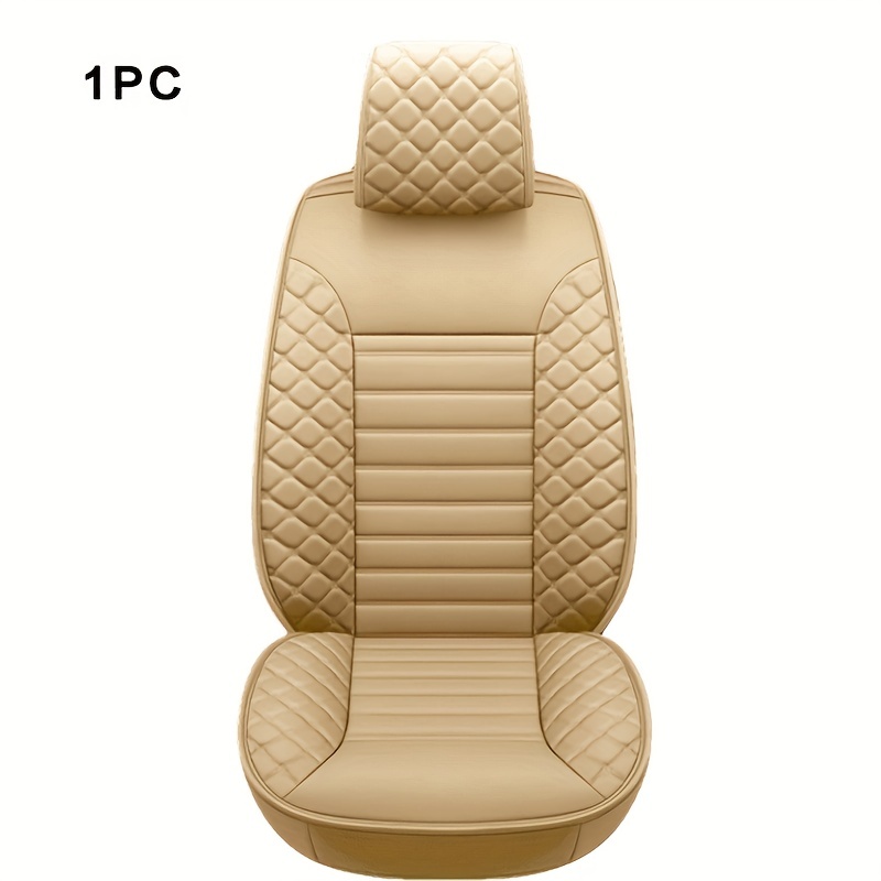 Premium Pu Car Seat Cover Vehicle Seat Cushion Full Wrapping - Temu