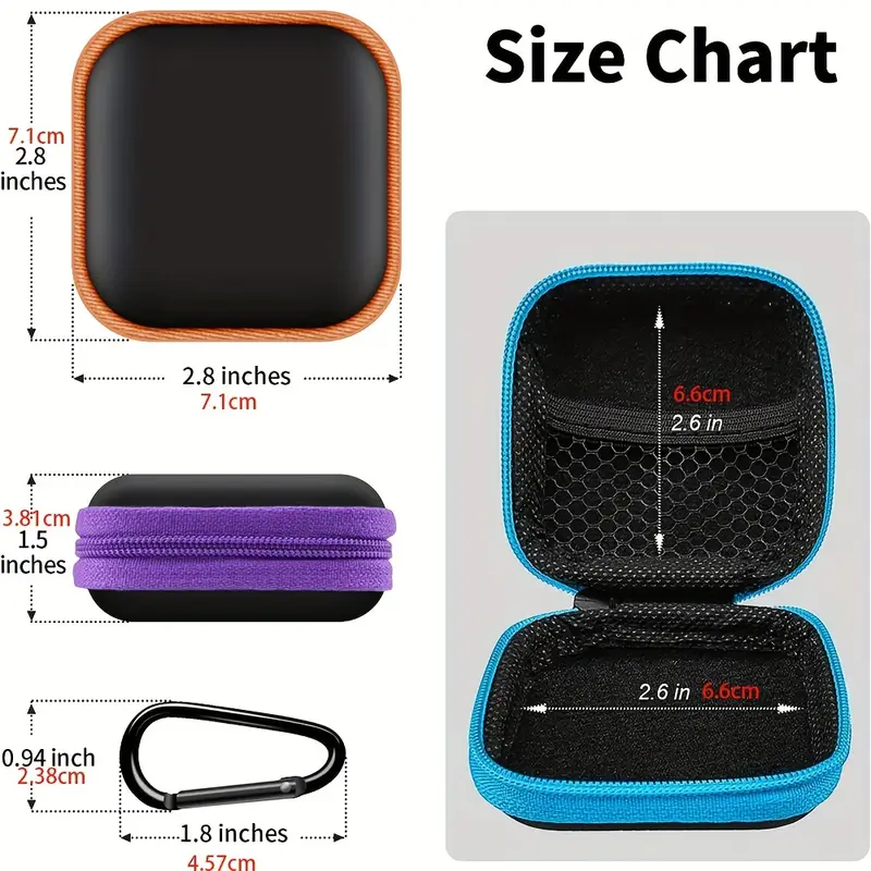 Estuche De Transporte Para Auriculares Bolsa De