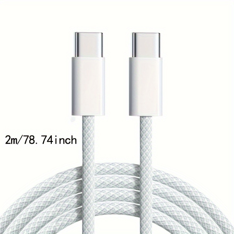 For iPhone 15 Pro Max 15 USB-C to USB-C Cable Fast Charger Type C Charging  Cord