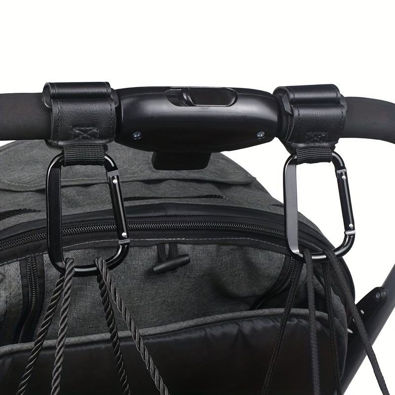 Universal Baby Stroller Hooks for Enhanced Storage
