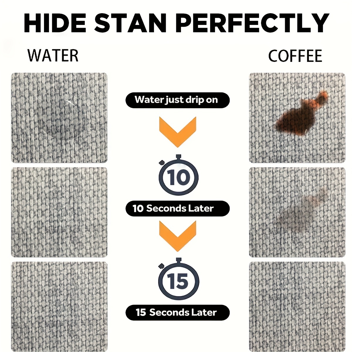 1pc Coffee Bar Mat, 15.75x23.62inch Under Coffee Maker Mat, Super Absorbent  Dish Drying Mat, Hidden Stain Rubber Back Non Slip Drying Pad For Kitchen