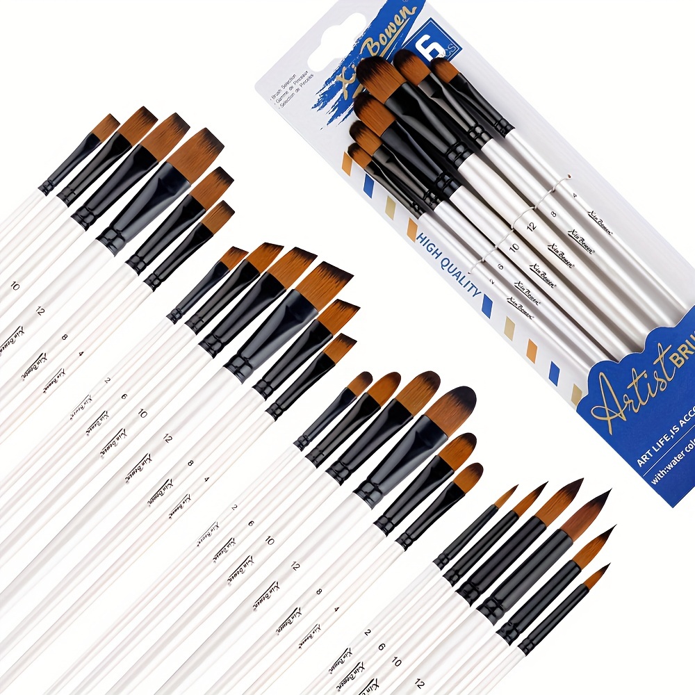 Artist Professional Art Paintbrush Set Anti shedding - Temu