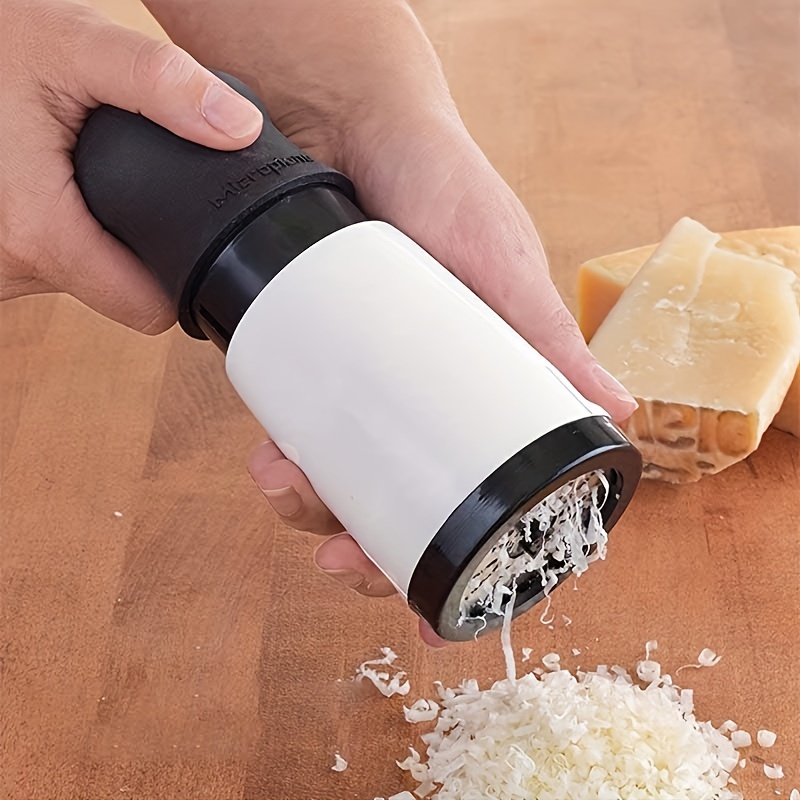 Rotary Cheese Grater With Handle And 2 Interchangeable - Temu