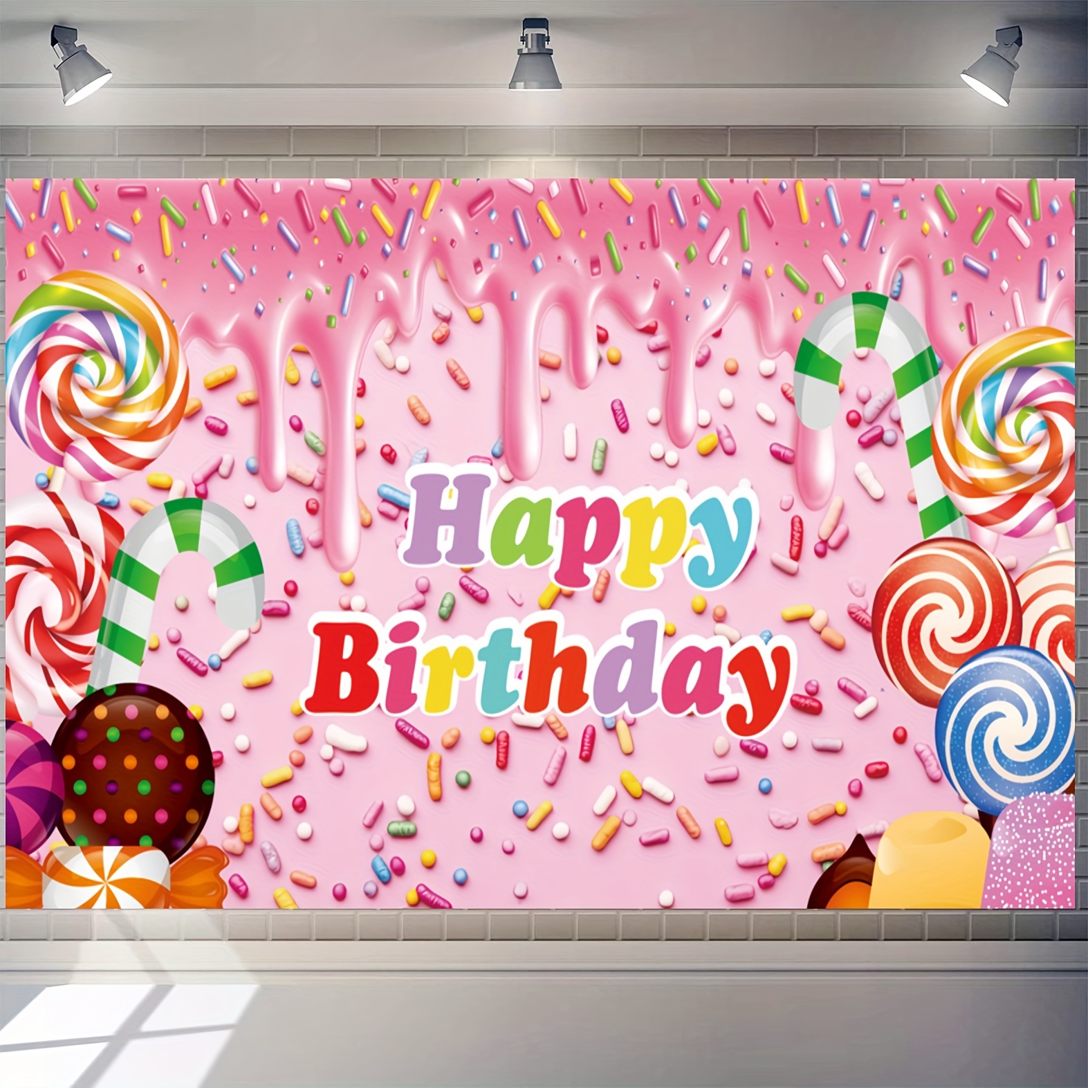 1pc 5x3ft/150x100cm Fondale Fotografico Di Buon Compleanno Caramelle Adatto  Per Bambini Ragazza Festa Di Compleanno Sfondo Rosa Dolce Ragazza  Lecca-lecca Caramelle Decorazione Festa Photo Booth Banner Puntelli - Temu  Italy