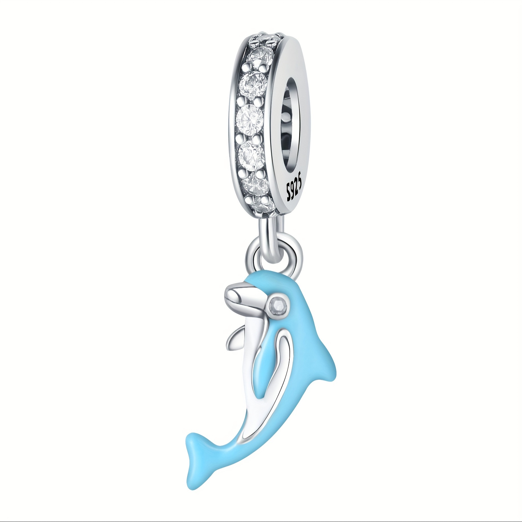 Tedit 925 Sterling Silver Animal Charms - Cat Dog Panda Pendant Beads For Bracelets & Necklaces