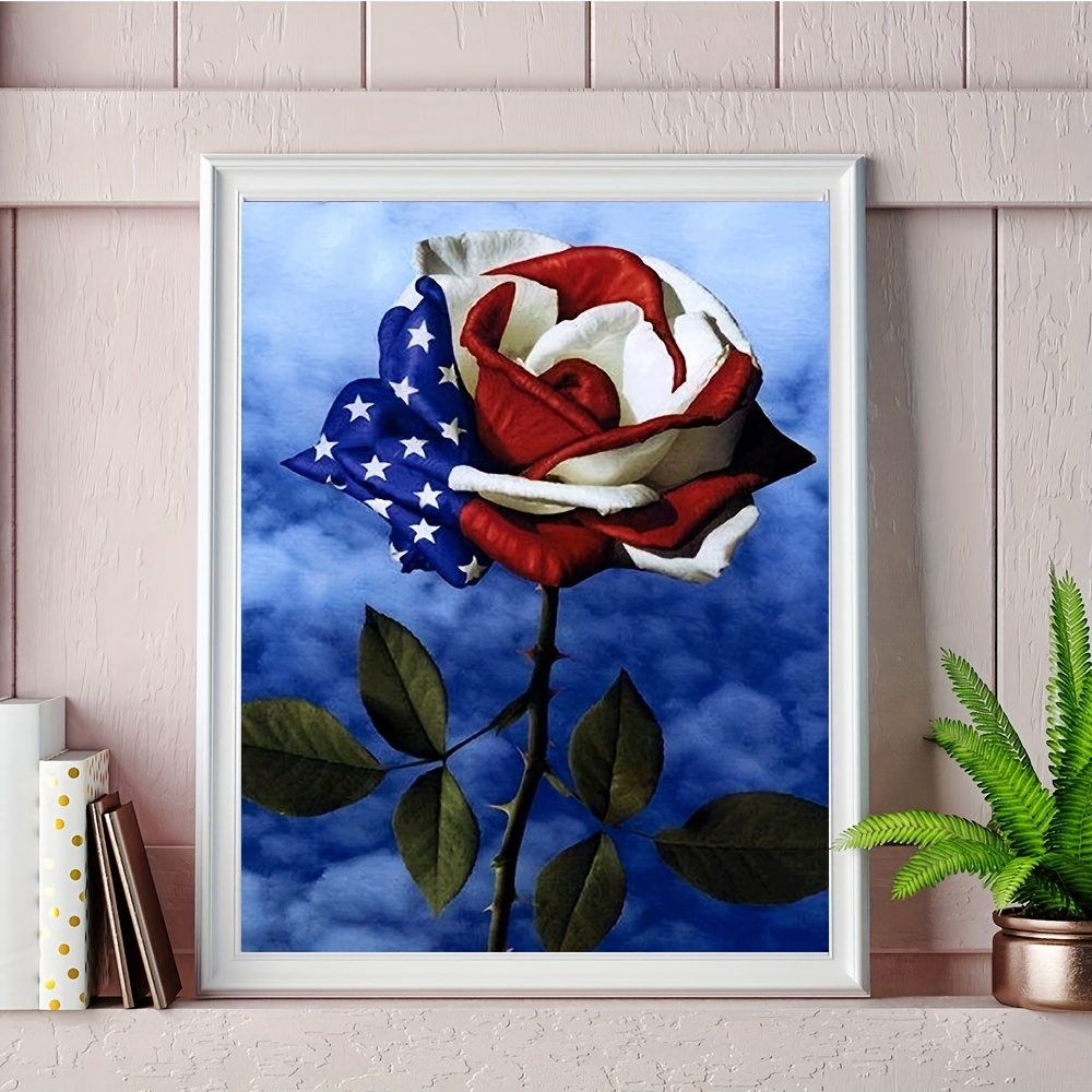 Artificial Diamond Painting Kit For Adults Kids Beginners – 5d Diy Round  Diamond Digital Kit – Crystal Rhinestone Diamond Embroidery Painting  Perfect For Home, Office, Wall Decor (about ) Flag Flower - Temu Philippines