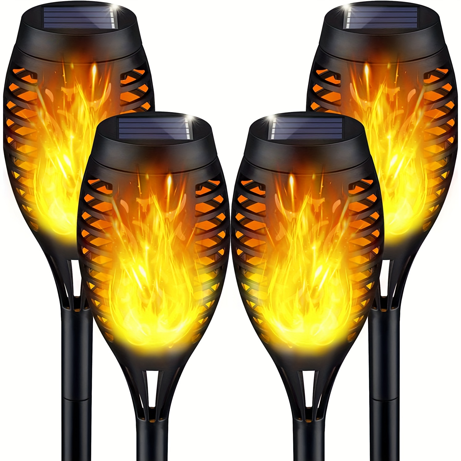 Torch Decorative Wooden Stick With Fire Color Vector Stock Illustration -  Download Image Now - iStock