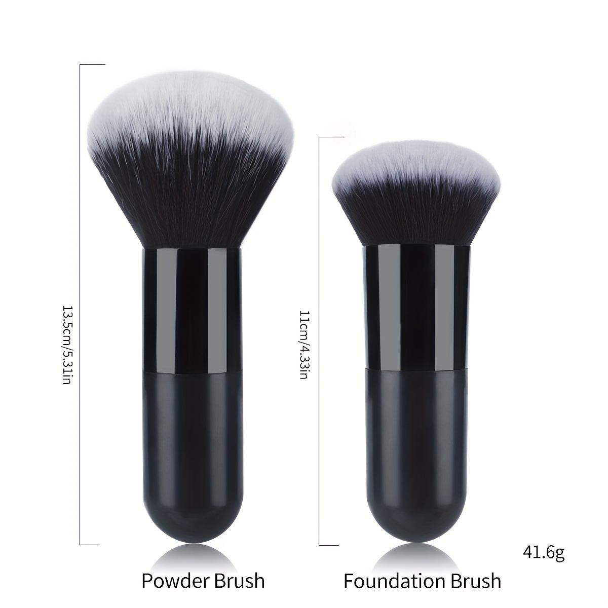 Retractable Kabuki Brushes Foundation Brush Powder Brush - Temu