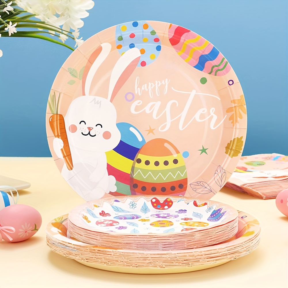 Easter plates and outlet napkins