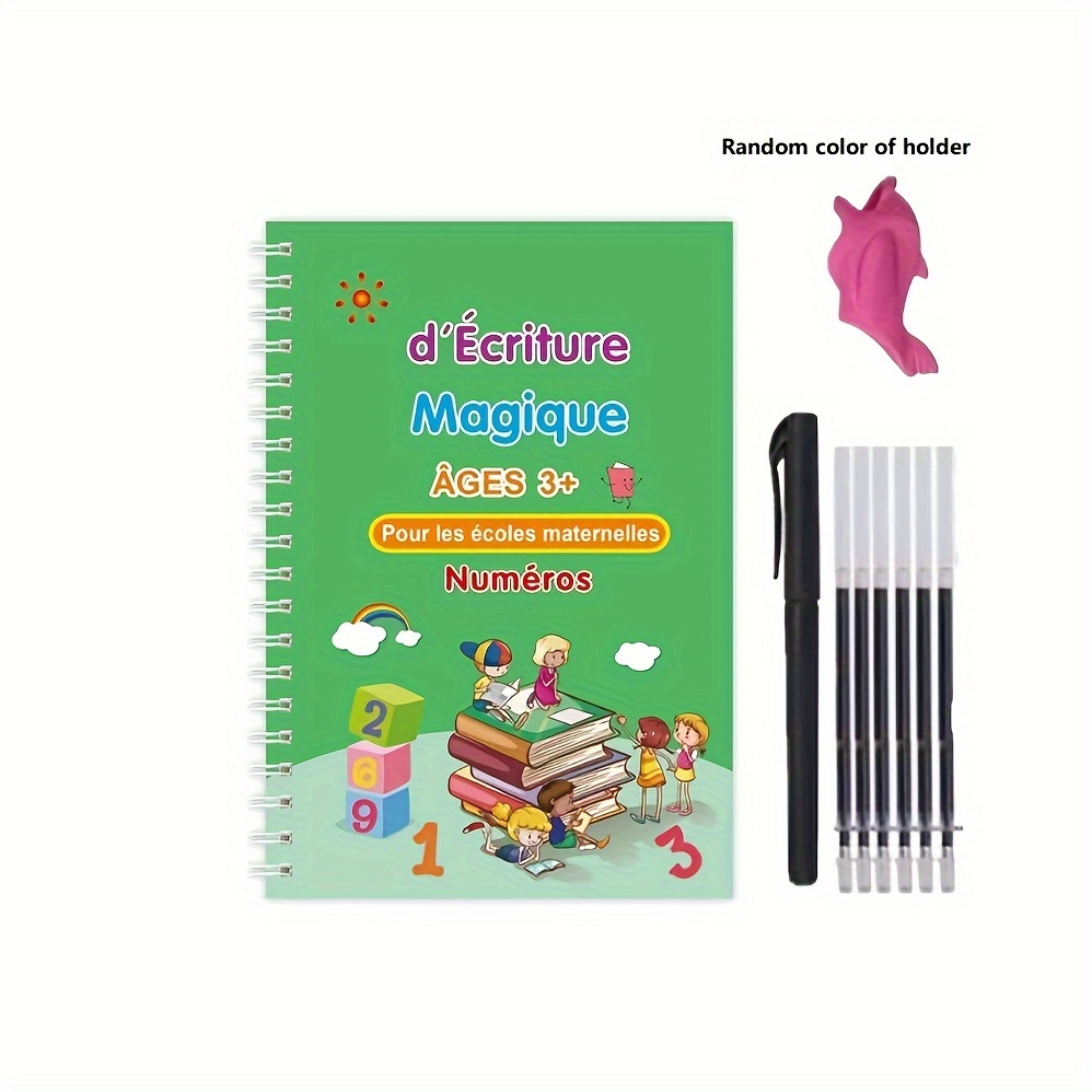 French Calligraphy Copybook Children's Hard Pen Groove - Temu