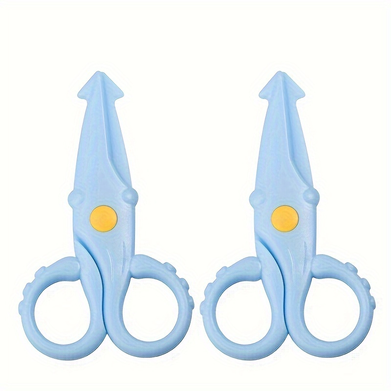 Tortoise All Plastic Safety Scissors Cute Art Scissors For - Temu