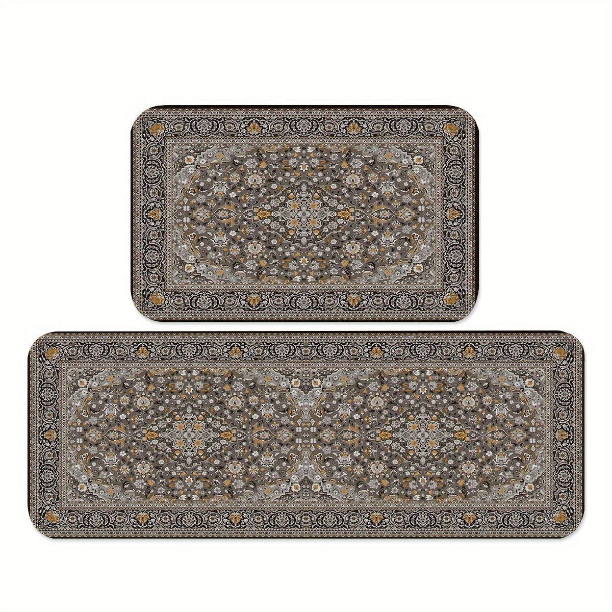 2pcs Alfombras Tapetes Pascua Microfibra Absorbente Lavable - Temu