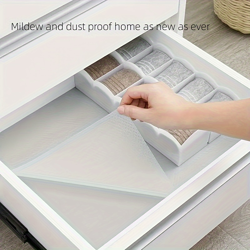 1roll Kitchen Cabinet Liner, Shelf Drawer Liner, Cabinet Mat Liner, Paper  Moisture-Proof Waterproof Dust Proof Non-Slip Fridge Table Pad Shelf Paper F
