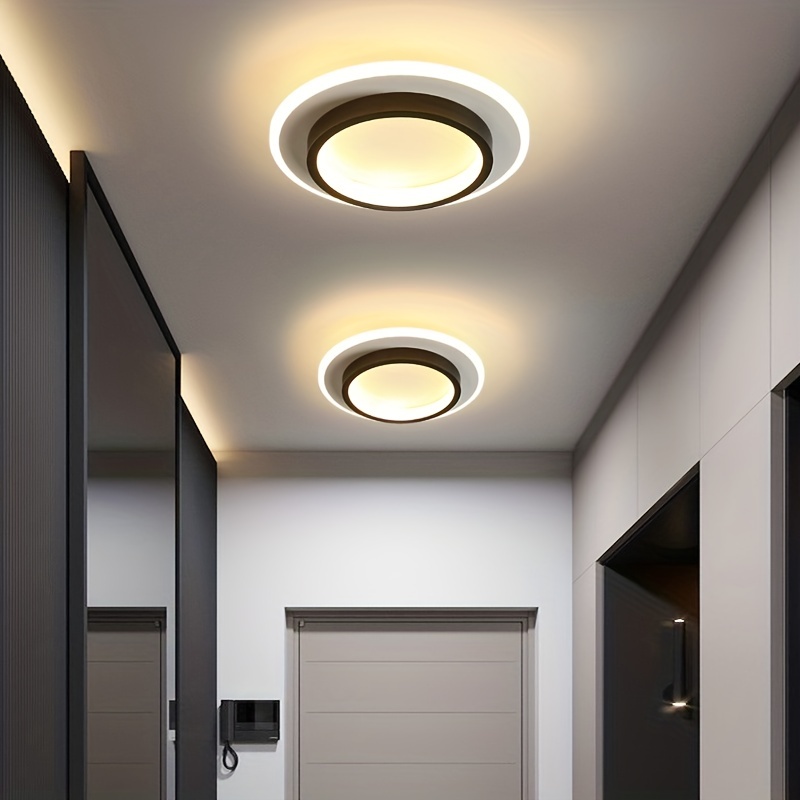 Luces E27 para exteriores, iluminación de pared, impermeable, arriba y  abajo, luz de aluminio para jardín, lámpara de pared de doble cabeza,  iluminación de pasillo - AliExpress
