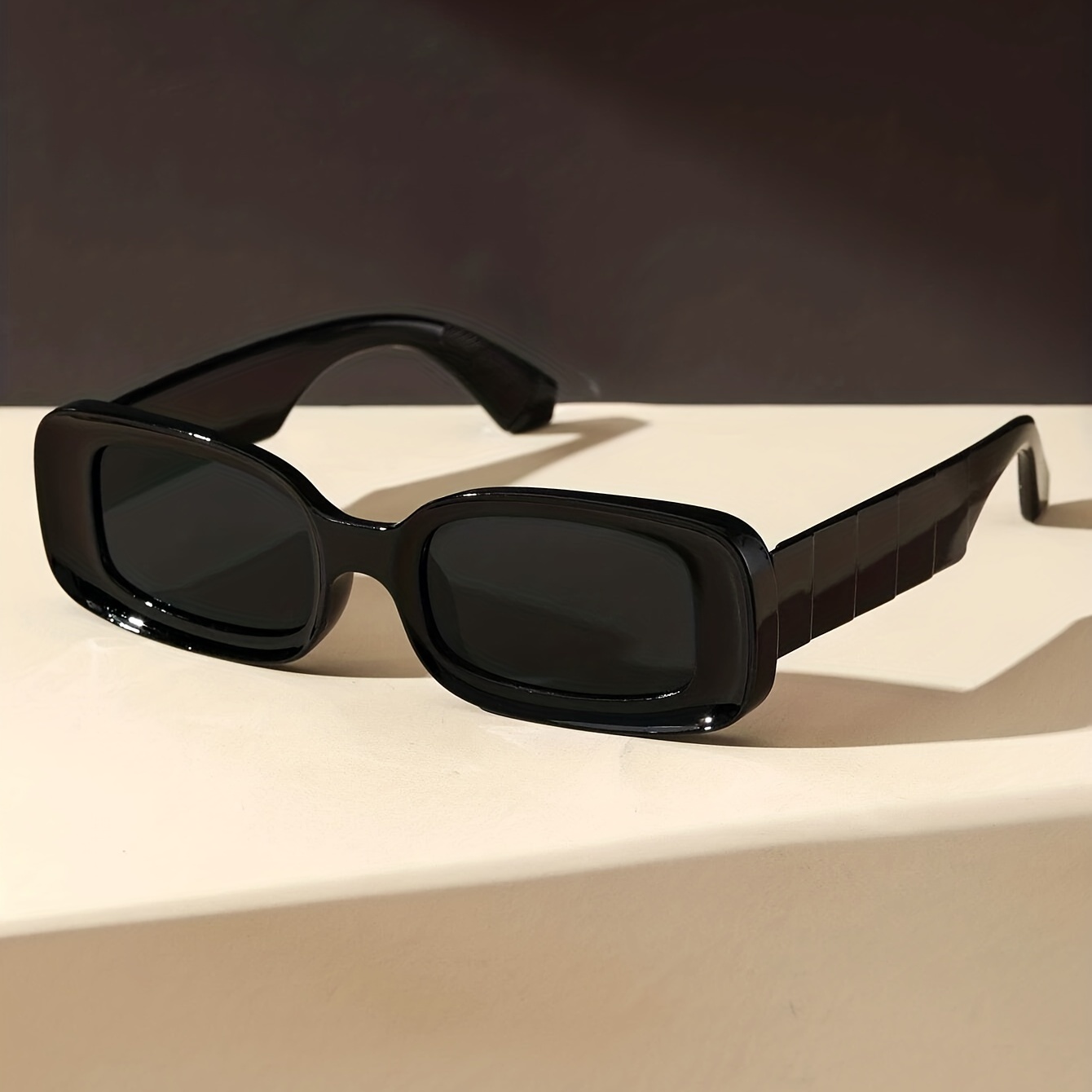 Óculos De Sol Pretos Com Armação Quadrada Da Moda Y2k Óculos De Sol  Retangulares Da Moda Para Homens, Escolha Ideal Para Presentes - Joias E  Acessórios - Temu Portugal