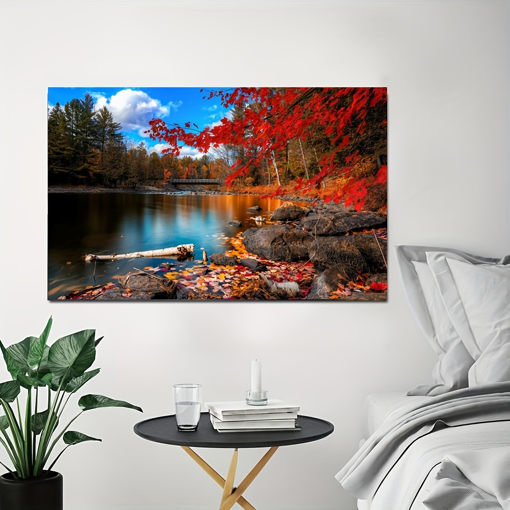 Canvas Print Painting Large Landscape Wall Art Decor For - Temu