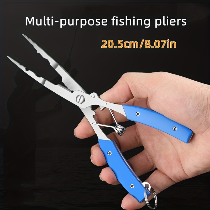 Long Nose Fishing Pliers Hook Remover Tools Fishing Tackle - Temu