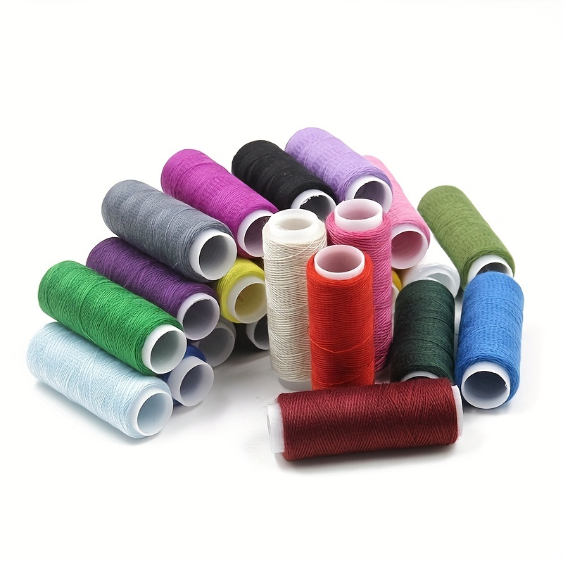 Cotton Sewing Thread 24 Colors Cotton Thread Sets Spools Threads