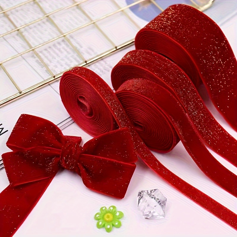 Satin Ribbon Wide Ribbon Gift Ribbon Christmas Wedding - Temu