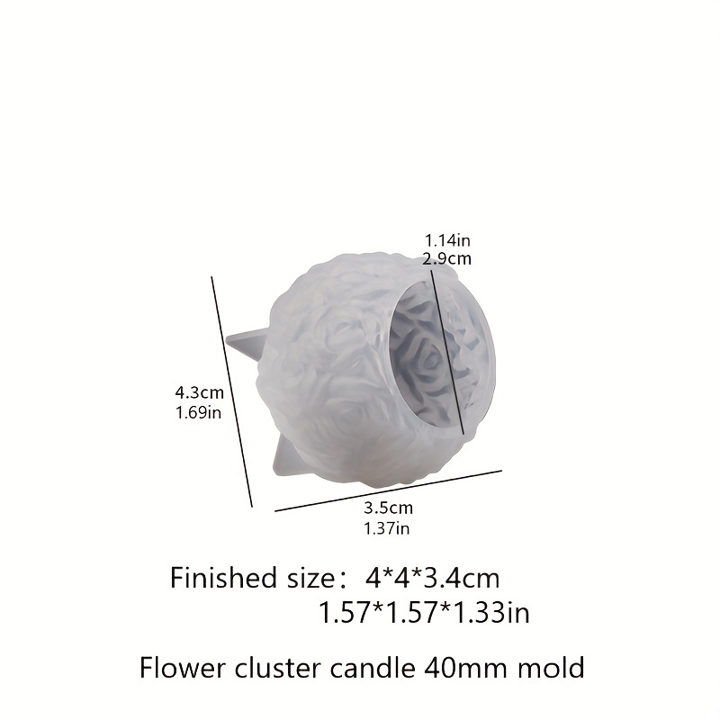 6 Stili Rotondo Resina Epossidica Stampo In Silicone Multi - Temu Italy