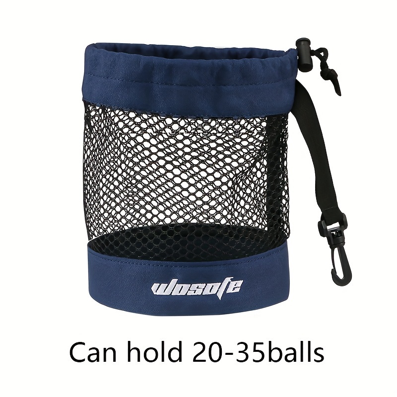 TEMU 1pc Golf Ball Storage Bag - Your Golf Balls Safe And Organized With This Drawstring Pouch - Perfect Golf Accessories For Golfers
