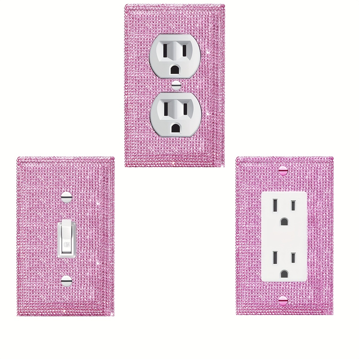 Glitter Light Switch Plates and Outlet Covers