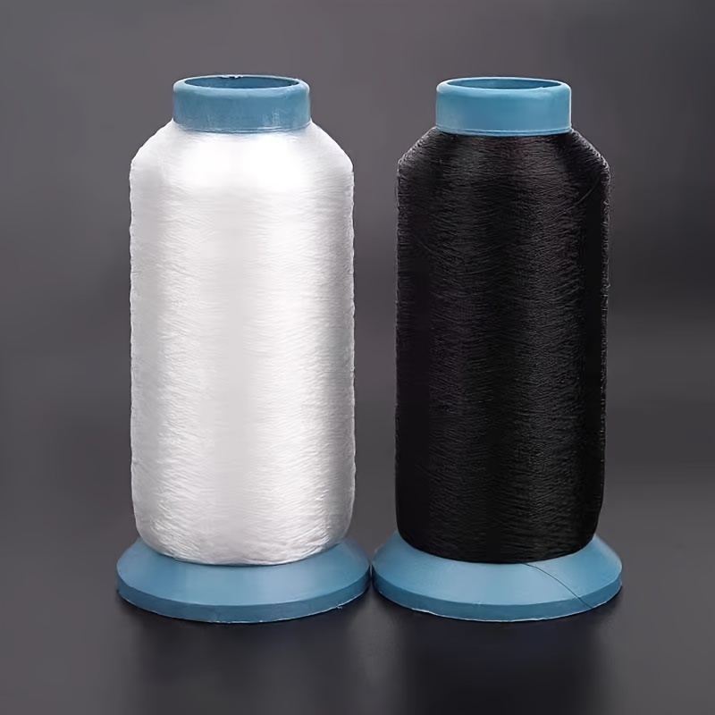 MIX 4-SPOOLS Monofilament clear Nylon Sewing Thread invisible TRANSPARENT