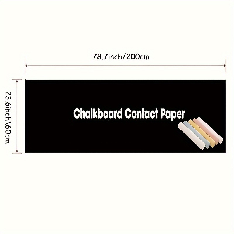 Blackboard Sticker Dry Erase, Blackboard Wallpaper Paste And Split