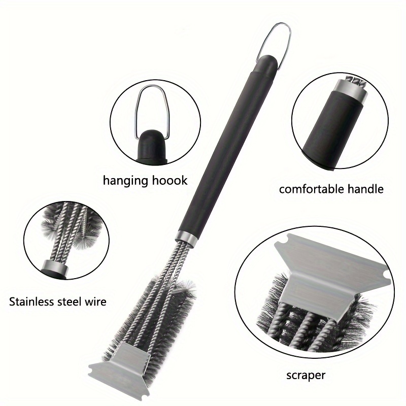Grill Brush BBQ Brush 18 Inch Grill Cleaner Scraper Stainless