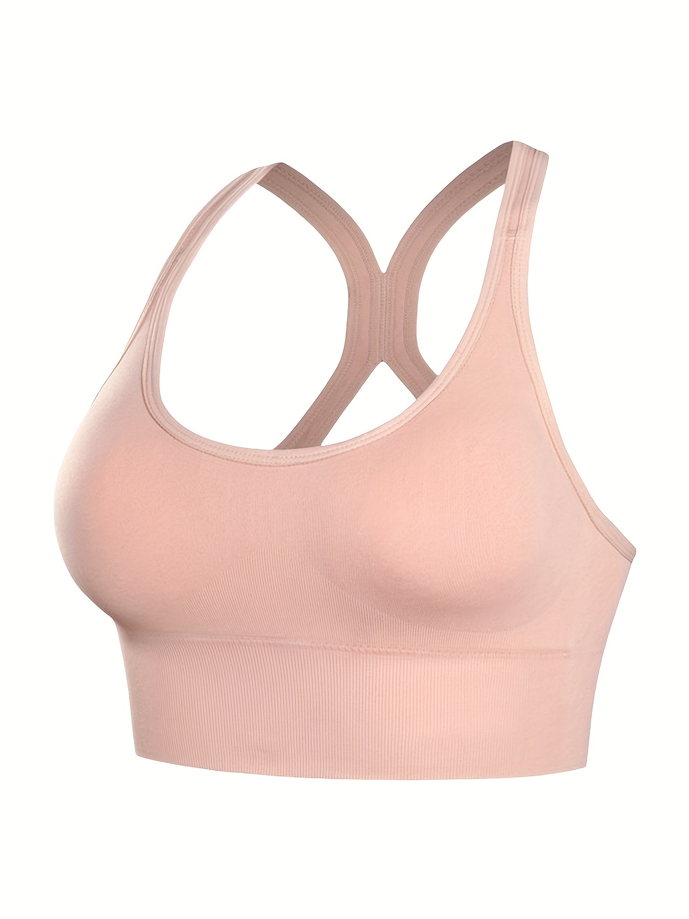 Cut Wireless Sports Bras Comfy Breathable Push Shockproof - Temu