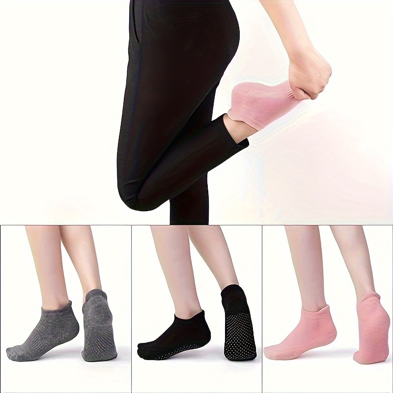 3 Pares Calcetines Yoga Tiras Cruzadas Mujer Calcetines - Temu Chile